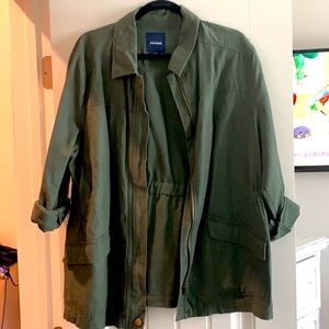 Olive green jacket